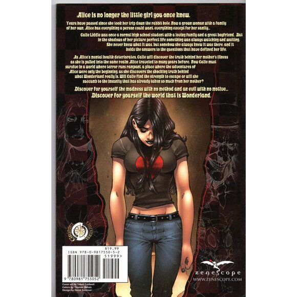 Grimm Fairy Tales Return To Wonderland Trade Paperback, Zenescope ©2012 - Picture 2 of 2